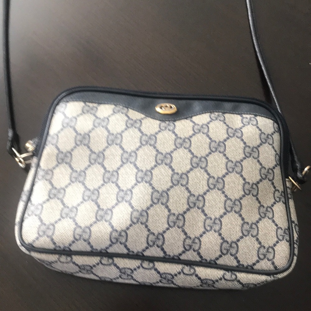 Vintage GUCCI purse Navy